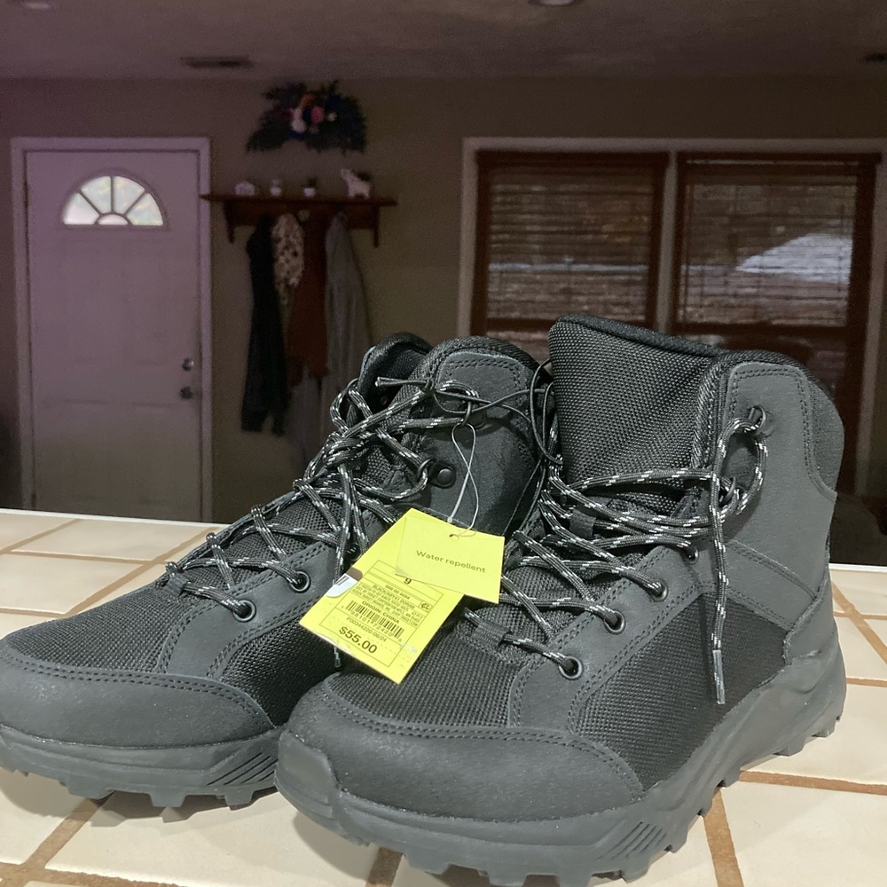 Black Tactical Boots
